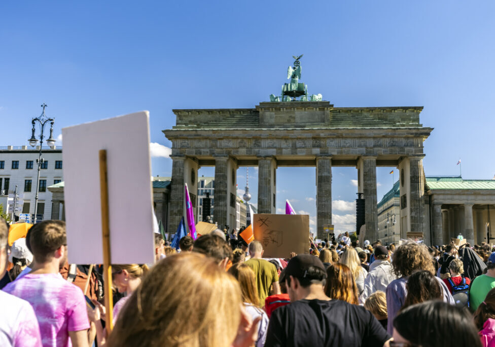 Demonstration in Berlin